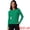 Green, variant on Women's Boat Neck Long Sleeve Ribbed Sweaters XL Coffee