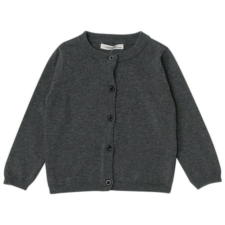 

Kids Jackets for Girls Boys Toddler Baby Infant And Winter Sweater Candy Color Cardigan Solid Cardigan Children s Sweater
