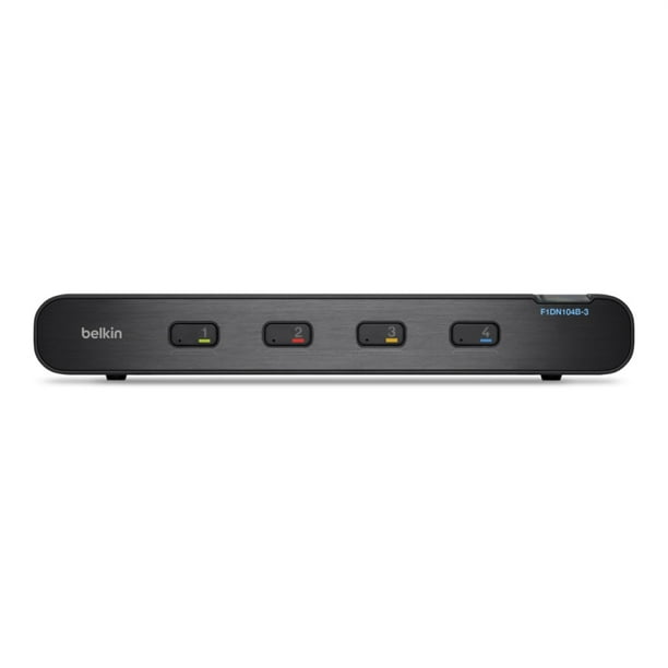 Belkin Secure DVII KVM Switch; 4Port
