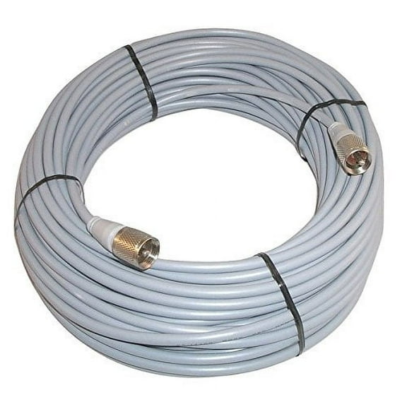 Workman 100 ft RG8X Coax Cable for CB / Ham Radio w/ PL259 Connectors