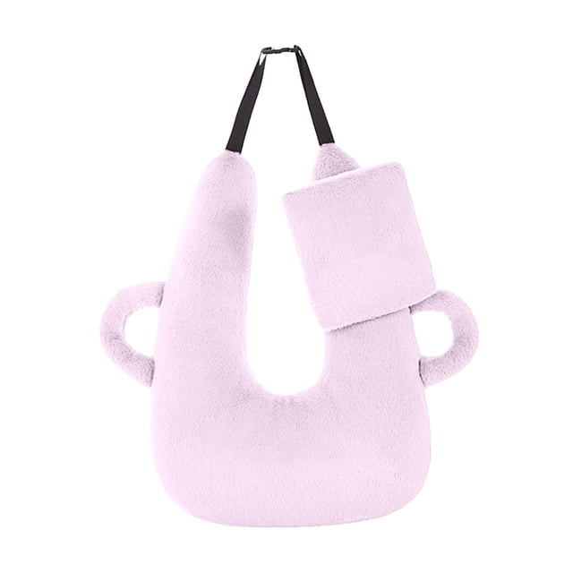 Milaget Travel Pillow for Rest for Long Distance Trip for Head Shoulder/Body/Support Pink