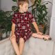 thumbnail image 3 of Balery Buffalo Plaid Snowflakes Conjunto de Pijama Infantil de Manga Corta con Estampado – Ropa de Dormir de Algodón Suave-4X-Large, 3 of 5