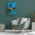 thumbnail image 2 of Canvas Wall Art - Thomas Leung 'Joyful I' Wall Art for Living Room, Bedroom, or Office Décor by Trademark Fine Art - 24 x 32 Inches, 2 of 4