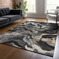 thumbnail image 6 of Dalyn Rugs Machine Washable Indoor/Outdoor Chantille ACN2162 Granite 9' x 12' Rug, 6 of 9