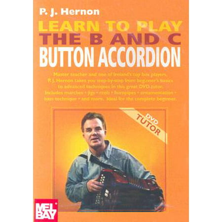 Waltons Learn to Play the B and C Button Accordion Waltons Irish Music Dvd Series DVD Written by P.J.