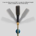 thumbnail image 2 of Shower Head Bracket 360° Adjustable Showerhead Holder Plastic Adjustable Showerhead Punch-free Bathroom Mount, Yellow, 2 of 8
