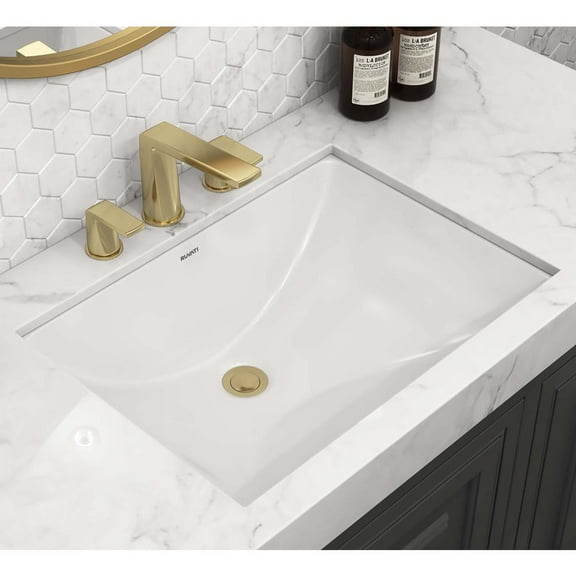 Ruvati 18 x 13 inch Undermount Bathroom Sink