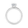 thumbnail image 2 of BEST Jewel 14K White Gold Plated Ring - 1.5 Ct Round Cut Moissanite Engagement Rings - Stunning Solitaire Design for Women's - Ideal for Proposals - Thoughtful Gift for Anniversaries, 2 of 5
