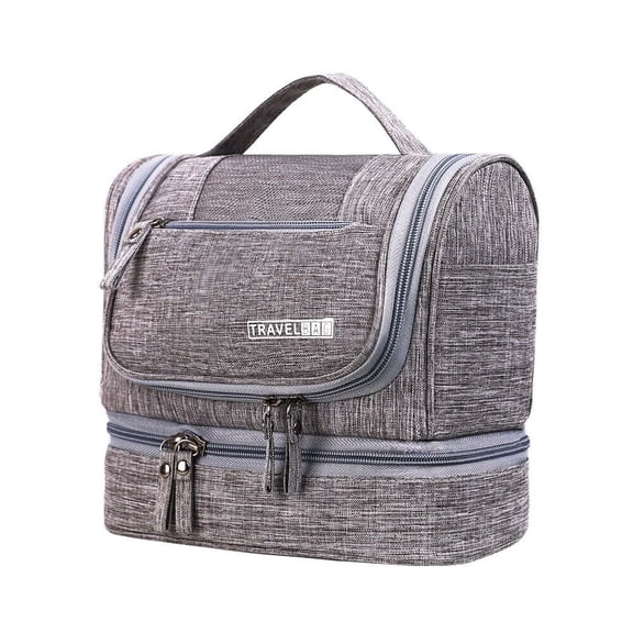 WEISIPU Large Capacity Toiletry Bag for Women and Men, Hanging Toiletry Organizer Cosmetics Makeup Bag, for Full Sized Toiletries, Travel Essentials