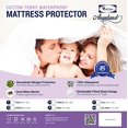 thumbnail image 2 of Furinno Angeland Terry cloth Waterproof Mattress Protector, Twin, White, 2 of 4