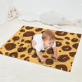 thumbnail image 2 of Yellow and Brown Of Leopard Print Blanket,Comfortable Soft Flannel Throw Blanket,All Season,Warm Lightweight Blankets for Sofa Bed Couch Living Room Chair,30"x40", 2 of 4