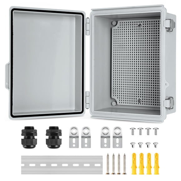 Caja de conexiones eléctricas impermeable Joisyoya 22x17x11cm IP67