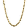 thumbnail image 1 of 14K Yellow Gold 6.50mm Byzantine Chain, 1 of 5
