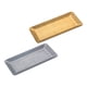thumbnail image 1 of unbranded 2Ud Decorativo Rectangular De Acero Inoxidable Para Servicio De Postres Y Almacenaje, 1 of 7