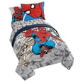 thumbnail image 1 of Juego de cama Marvel Spiderman Spidey VS, tamaño completo, 7 piezas, 1 of 6