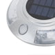 thumbnail image 4 of Solar Deck Lights Driveway Dock Lights 12 Led IP68 Waterproof Outdoor Warning Step Lights for Driveway Sidewalk Garden Pathway Yard Silver Blue Glow, 4 of 4