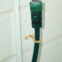 QIFULL Versatile Brass Pipe Clamp Holder with Wall Mount for Secure Fixation