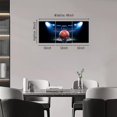 thumbnail image 4 of Hieng Basketball Canvas Wall Art Black and White Sports Canvas, Basketball Poster for Living Room, Gym Canvas Prints Play Basketball Sport Painting（Only canvas）, 4 of 6