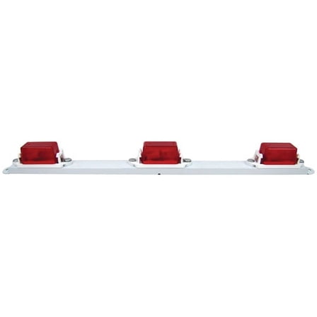Peterson 107-3R Identification Bar Light - 16.63" x 1.42" Red
