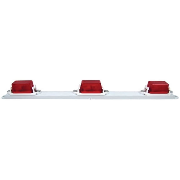 Peterson 107-3R Identification Bar Light - 16.63" x 1.42" Red