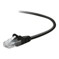 thumbnail image 1 of Belkin - Patch cable - TAA Compliant - RJ-45 (M) to RJ-45 (M) - 3 ft - UTP - CAT 5e - molded, snagless, stranded - black, 1 of 2