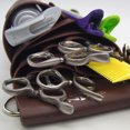 thumbnail image 5 of OULII Barber Scissors Barber PU Material Hair Salon Supplies 1Set, 5 of 5