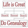 thumbnail image 3 of CafePress - Do Genealogy Char T Shirt - Men's Classic Graphic T-Shirt, 3 of 4