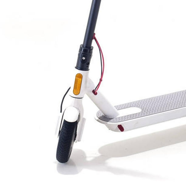 Reflector de noche de tubo reflectante de seguridad frontal para Scooter M365 PRO 2 2 uds Sywqhk Accesorios para bicicletas