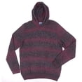 thumbnail image 3 of American Rag Mens Ombre-Stripe Hoodie Sweatshirt, Red, X-Large, 3 of 3