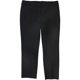 thumbnail image 1 of Alfani Womens Solid Slim Casual Pantalones recortados, Negro, 10 Alfani recortado, 1 of 2