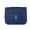 Dark Blue, variant on Twill Clamshell Toiletry Bag Waterproof Travel Makeup Organizer Large Capacity Cosmetic Storage Pouch 9.45*7.87*3.54IN Black