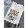 thumbnail image 3 of Amazing Bengal Tiger T-Shirt Women -Image by Shutterstock, Female x-Large, 3 of 4