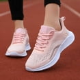 thumbnail image 2 of Women's Spring Summer Multi Color Breathable Mesh Lightweight Sneakers Beige 36, 2 of 7