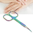 thumbnail image 1 of Tijeras De Manicura, Corte Preciso Chapado En Color Tijeras De Manicura Para Cutículas A Prueba De óxido Punta Puntiaguda Para Uso Doméstico, 1 of 7
