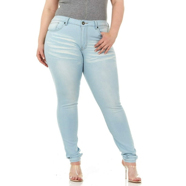 YDX - YDX Smart Jeans Plus Size Cute for Juniors Fits Women Mid Rise ...