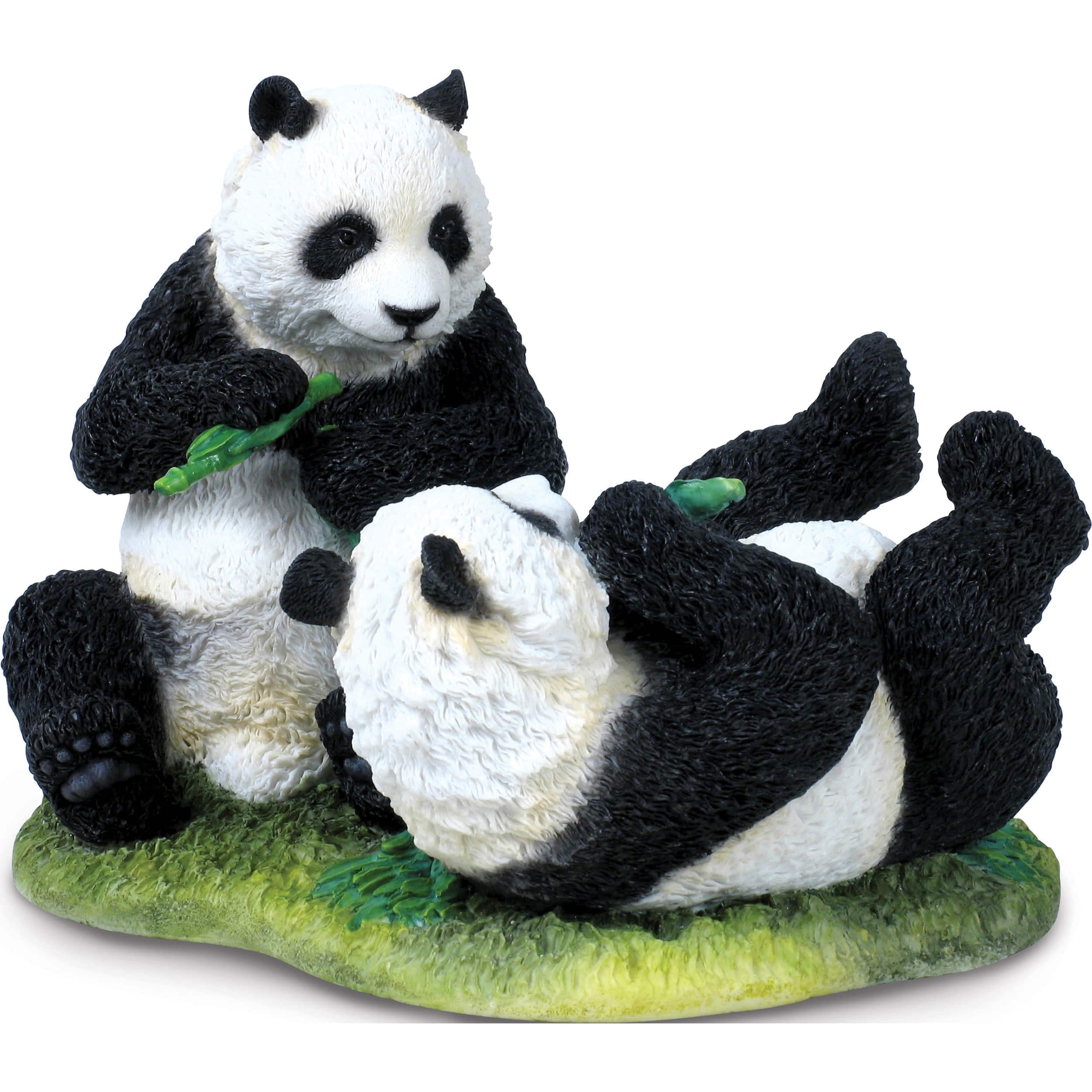 Unique Gifts of Cute Chinese Doll Panda Statues Tabletop Drama Figurine,Opera Panda CD Orientcraft Panda Figurines Green