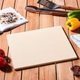 thumbnail image 3 of Pizza Stone for Grill and Oven Set of Square Pizza Tiles, 3 of 5
