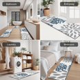 thumbnail image 5 of Purple Floral and Petal Pattern Kitchen Rugs Sets Of 3,Kitchen Runner Rugs Non Skid Washable,Decorative Kitchen Floor Mats for Kitchen,Sink,Laundry,17"x30"+ 17"x47" + 17"x59", 5 of 6