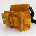 thumbnail image 2 of braveheart Leather With Heavy-Duty Pouch Design. Multi-Functional Utility Worker's Tool Wear, Fabric. For Maintenance Technicians, Single-pocket style, 2 of 4