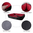 thumbnail image 4 of PayUSD Dog Beds for Large Dogs with Dog Blanket & Plush Bone Washable Calming Cat Bed Pet Bed, 4 of 11