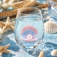 thumbnail image 4 of AUNVITO 2D Handmade Sea Animal Drinking Glass for Coastal Home Decoration Marine Lover Gift Beach House Kitchenware Collection Tableware, 4 of 8