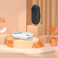 thumbnail image 3 of Ventilador para protector facial Portátil USB Recargable Mini enfriador de bajo ruido Ventilador de enfriamiento con clip, blanco Inevent EL004983-02B, 3 of 7