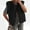 Black, variant on Faux Furs Vests for Women Casual Loose Winter Warm Waistcoat Fuzzy Thicken Cardigan Open Front Vests