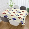 thumbnail image 5 of Mardi Gras Tablecloth Rectangle Colorful Table Cloth Large Square Table Cover for Dining Kitchen Party 60"x120" Decor Gift, 5 of 7