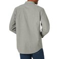 thumbnail image 2 of Wrangler Men's Long Sleeve Solid Twill Shirt, 2 of 4