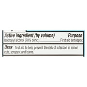 Equate 70% Isopropyl Alcohol Liquid, 16 fl oz