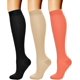 thumbnail image 1 of CHARMKING Calcetines de compresión para la circulación de mujeres y hombres (3 pares) 15-20 mmHg es el mejor soporte para correr atlético y ciclismo, 1 of 4