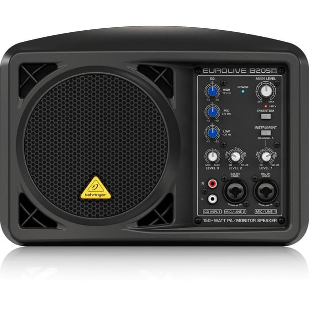 Altavoz con alimentación para monitor Behringer Eurolive B205D, 150 W, 13,34 cm