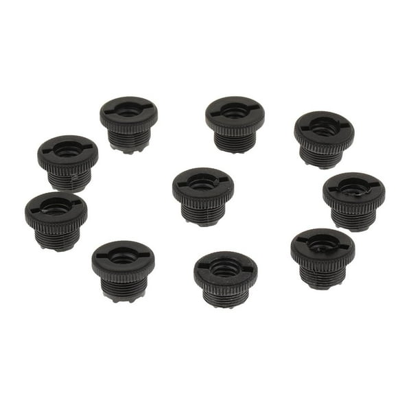 Adaptador De Rosca De Clip De Micrófono Piezas Tornillos De 3/8 '' A 5/8 '' Para Piezas De Soporte De Micrófono Negro Hugo Adaptador de Rosca