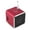 Red, variant on Ludlz Portable Stereo Bluetooth Speakers FM Radio Clear Bass Dual Track Speaker TF Card USB Music TDV26 Mini Subwoofer Stereo Speaker FM Radio Music with Antenna